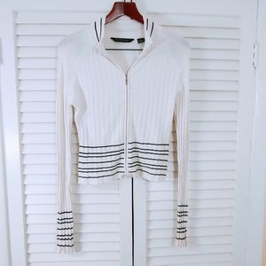 Copper Key Ribbed Cardigan